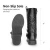 imageDREAM PAIRS Girls Knee High Fashion Riding Boots for ToddlerLittle KidBig KidBlack