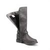 imageDREAM PAIRS Girls Knee High Fashion Riding Boots for ToddlerLittle KidBig KidGrey03