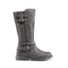 imageDREAM PAIRS Girls Knee High Fashion Riding Boots for ToddlerLittle KidBig KidGrey03