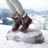 imageDREAM PAIRS Boys Girls Snow Boots WaterResistant Outdoor Warm Cozy AntiSlip Mid Calf Faux Fur Lining Insulated Winter Shoes for LittleBig KidsGreyFuchsia