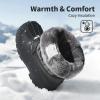 imageDREAM PAIRS Boys ampamp Girls Knee High Winter Snow Boots ToddlerLittle KidBig KidBlack Grey Red