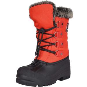 imageDREAM PAIRS Boys ampamp Girls Knee High Winter Snow Boots ToddlerLittle KidBig KidBlack Redm
