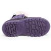 imageDREAM PAIRS Boys Girls Snow Boots WaterResistant Outdoor Warm Cozy AntiSlip Mid Calf Faux Fur Lining Insulated Winter Shoes for LittleBig KidsPurple