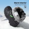 imageDREAM PAIRS Boys ampamp Girls Mid Calf WaterResistant Winter Snow Boots for ToddlerLittleBig KidBlackNeonGreen