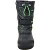 imageDREAM PAIRS Boys ampamp Girls Mid Calf WaterResistant Winter Snow Boots for ToddlerLittleBig KidBlackNeonGreen