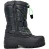 imageDREAM PAIRS Boys ampamp Girls Mid Calf WaterResistant Winter Snow Boots for ToddlerLittleBig KidBlackNeonGreen