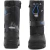 imageDREAM PAIRS Boys ampamp Girls Mid Calf WaterResistant Winter Snow Boots for ToddlerLittleBig KidBlackRoyal
