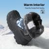 imageDREAM PAIRS Boys ampamp Girls Mid Calf WaterResistant Winter Snow Boots for ToddlerLittleBig KidNavy