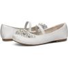 imageDREAM PAIRS Girls Ballet Flats Flower Shoes Mary Jane Ballerina Flat Dress Shoes for DailyWeddingPartyWhite