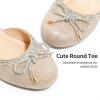 imageDREAM PAIRS Girls Dress Shoes Closed Toe Low Heels Ankle Strap Pumps for Toddler Little Big Kid Flower Party Wedding PrincessGoldglitter