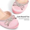 imageDREAM PAIRS Girls Dress Shoes Closed Toe Low Heels Ankle Strap Pumps for Toddler Little Big Kid Flower Party Wedding PrincessPink