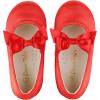 imageDREAM PAIRS Girls Dress Shoes Mary Jane Flower Girl Bow Ballet Flats for Wedding Party ToddlerLittle KidRed