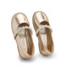 imageDREAM PAIRS Girls Mary Jane Dress Shoes Ballerina Flats for Wedding Party ToddlerLittle KidBig KidGoldt