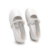 imageDREAM PAIRS Girls Mary Jane Dress Shoes Ballerina Flats for Wedding Party ToddlerLittle KidBig KidWhitePatt