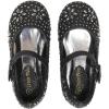 imageDREAM PAIRS Toddler Girls Dress Shoes Mary Jane Rhinestone Ballerina Flat for Party Birthday Performance WeddingBlack