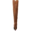 imageDREAM PAIRS Womens HIGHPLAT Black Chunky Thigh High Over The Knee High Heel BootsBrown