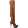 imageDREAM PAIRS Womens HIGHPLAT Black Chunky Thigh High Over The Knee High Heel BootsBrown