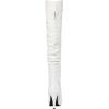 imageDREAM PAIRS Womens HIGHPLAT Black Chunky Thigh High Over The Knee High Heel BootsWhite Pusarahhi