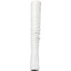 imageDREAM PAIRS Womens HIGHPLAT Black Chunky Thigh High Over The Knee High Heel BootsWhite Pusarahhi