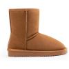 imageDREAM PAIRS Womens ShortyNew Mid Calf Winter Snow BootsChesnut