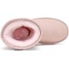 imageDREAM PAIRS Girls Boys Boots Kids Faux Fur Lined Winter Snow FuzzyClassic Kids Mid BootPink