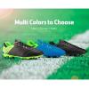 imageDREAM PAIRS Mens Sport Flexible Athletic Lace Up Light Weight Outdoor Cleats Football Soccer ShoesBlackLemonGreenRed