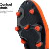 imageDREAM PAIRS Mens Sport Flexible Athletic Lace Up Light Weight Outdoor Cleats Football Soccer ShoesOrangeNavy