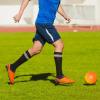 imageDREAM PAIRS Mens Sport Flexible Athletic Lace Up Light Weight Outdoor Cleats Football Soccer ShoesOrangeNavy