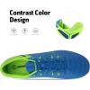imageDREAM PAIRS Mens Sport Flexible Athletic Lace Up Light Weight Outdoor Cleats Football Soccer ShoesRoyalLemonGreen