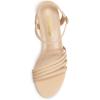 imageDREAM PAIRS Womens Low Kitten Heels Open Round Toe Comfortable Strappy Heels for Daily Casual Dressy Wedding Party Evening SandalsNudenubuck