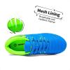 imageDREAM PAIRS Boys Girls Soccer Football Cleats Shoes for Little KidBig KidRoyalLemonGreen