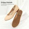 imageDREAM PAIRS Girls Dress Shoes Slip on Ballerina Flats for WeddingPartyNudeNubuck