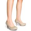 imageDREAM PAIRS Tiffany Womens Classic Elegant Versatile Low Stiletto Heel Dress Platform Pumps ShoesGold