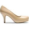 imageDREAM PAIRS Tiffany Womens Classic Elegant Versatile Low Stiletto Heel Dress Platform Pumps ShoesNudePat
