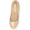 imageDREAM PAIRS Tiffany Womens Classic Elegant Versatile Low Stiletto Heel Dress Platform Pumps ShoesNudePat