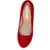 imageDREAM PAIRS Tiffany Womens Classic Elegant Versatile Low Stiletto Heel Dress Platform Pumps ShoesRed