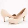 imageDREAM PAIRS Tiffany Womens Classic Elegant Versatile Low Stiletto Heel Dress Platform Pumps ShoesTiffannynudenubuck