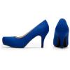 imageDREAM PAIRS Tiffany Womens Classic Elegant Versatile Low Stiletto Heel Dress Platform Pumps ShoesTiffannyroyalblue