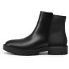 imageDREAM PAIRS Womens Low Heel Chelsea Ankle Boots Fashion Slip On Elastic Fall Booties ShoesBlack1