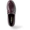 imageDREAM PAIRS Womens Platform Chunky Heeled Loafers Womens Business Casual ShoesBurgundy Pu
