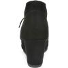 imageDREAM PAIRS Womens Wedge Boots Casual Fashion Lace Up Low Heel Ankle Booties ShoesBlack