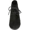 imageDREAM PAIRS Womens Wedge Boots Casual Fashion Lace Up Low Heel Ankle Booties ShoesBlack