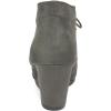 imageDREAM PAIRS Womens Wedge Boots Casual Fashion Lace Up Low Heel Ankle Booties ShoesGrey