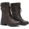 imageDREAM PAIRS Womens Winter Lace up Mid Calf Combat Riding Military BootsBrown