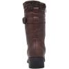 imageDREAM PAIRS Womens Winter Lace up Mid Calf Combat Riding Military BootsBurgundy