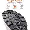 imageDREAM PAIRS Womens Winter Snow Boots Waterproof Lightweight Warm Fashion Janara Mid Calf BootWhite