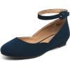 Navy Suede