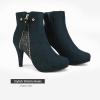imageDREAM PAIRS Womens Ankle Boots High Stiletto Heel Booties Fashion Zipper Short BootsDarkBlue1