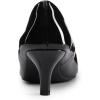 imageDREAM PAIRS Womens Dress Comfortable Low Heel Pump ShoesLuvlyblackpat