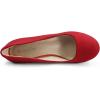 imageDREAM PAIRS Womens Dress Comfortable Low Heel Pump ShoesLuvlyred